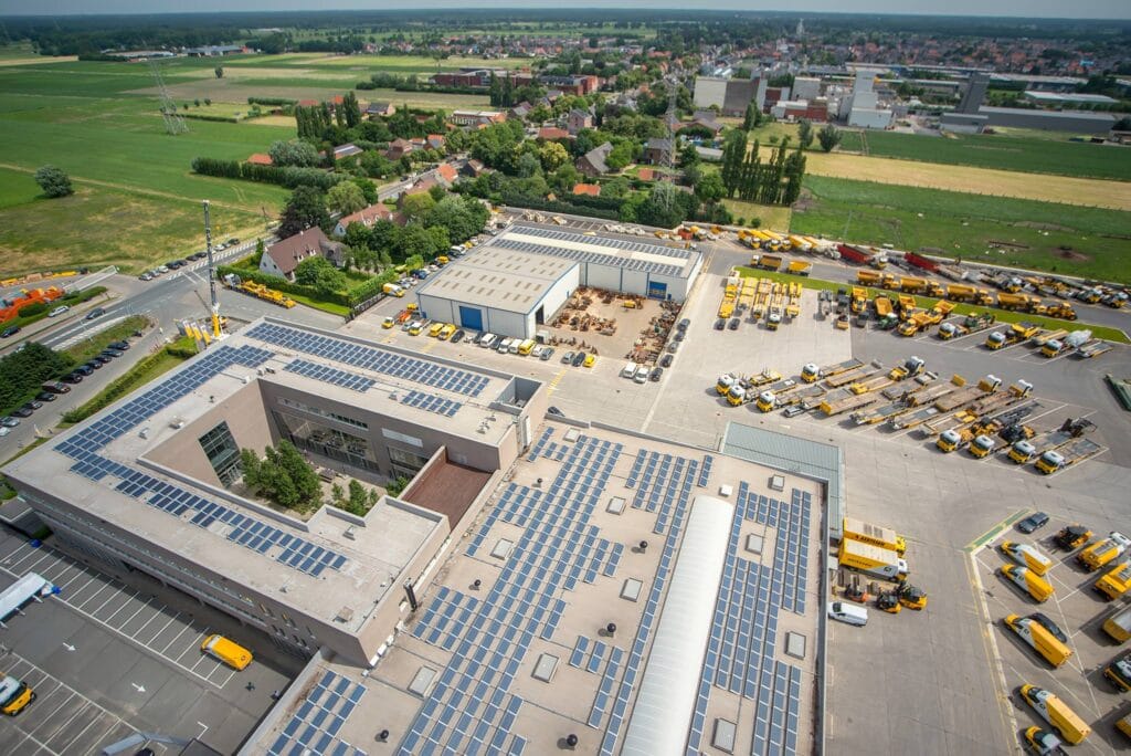 Bedrijfsfotografie luchtfotografie aertssen belgie